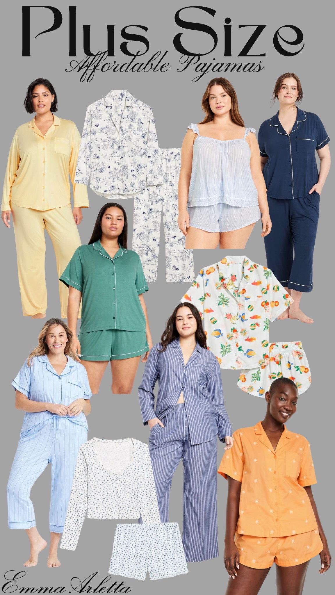 Affordable spring pjs 🍊💤☁️

Pajamas, loungewear, sleepwear, spring pajamas, matching pajamas 


#LTKStyleTip #LTKPlusSize #LTKSeasonal