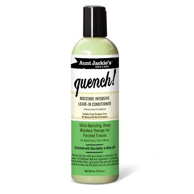 Aunt Jackie's Curls & Coils Quench Moisture Intensive Leave-In Conditioner - 12 fl oz | Target