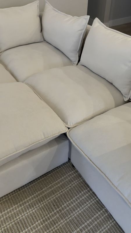 Our favorite sectional sofa is on sale right now! Redeem your 10% off when you checkout! I did the 6 piece set plus 1 extra seat. 

Amazon home, sectional sofas, modular sofas, sofa deal, furniture sale, Amazon sofas, family room sectional, family room sofa, beige sofas, beige sectional, gray sectionals 

#LTKHome #LTKSaleAlert #LTKVideo