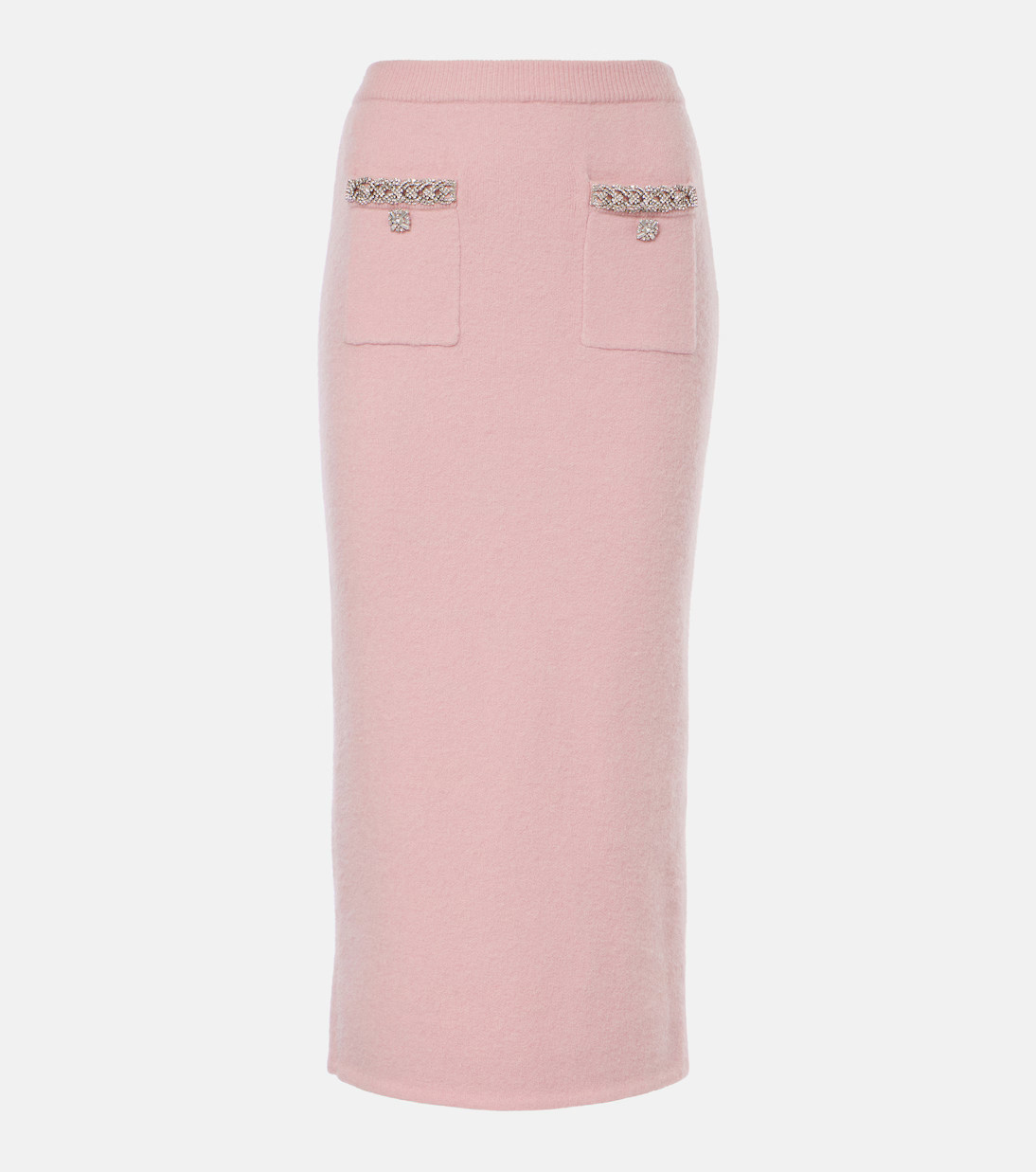 Embellished knitted midi skirt | Mytheresa (US/CA)