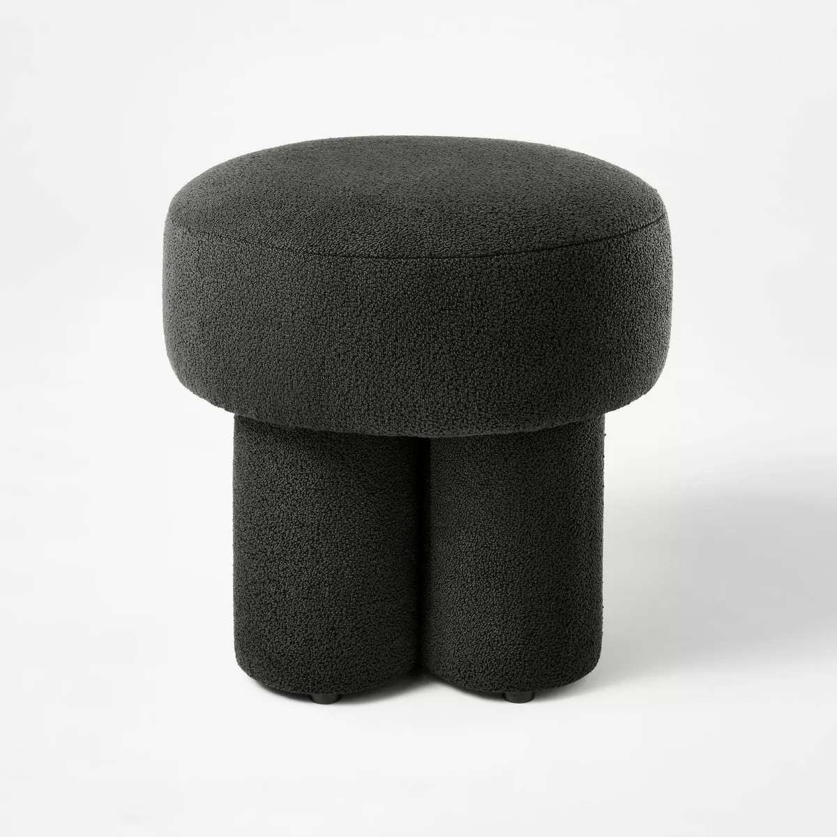 Boucle Fully Upholstered Accent Ottoman Stool - Threshold™ | Target