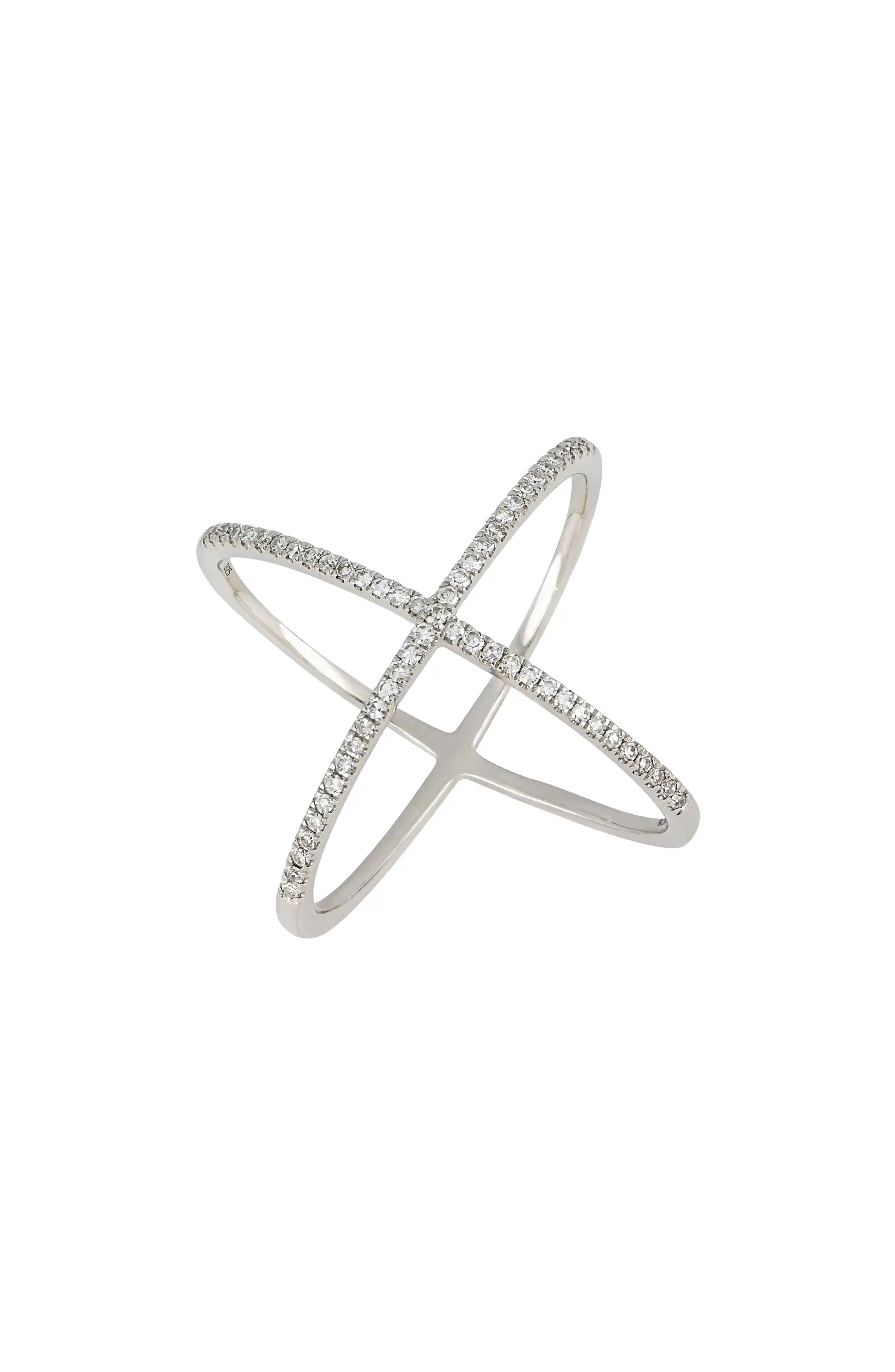 Carrière Wide Crossover Diamond RingCARRIERE JEWELRY | Nordstrom