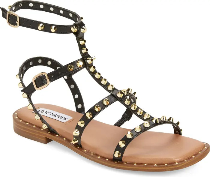 Steve Madden Sunnie Studded Gladiator Sandal (Women) | Nordstrom | Nordstrom