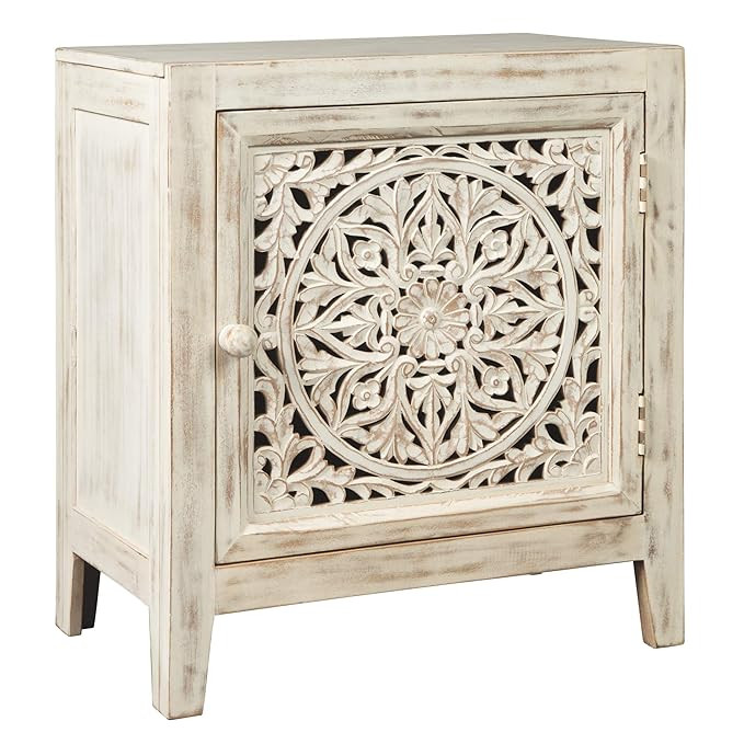 Ashley Furniture Signature Design - Fossil Ridge Accent Cabinet - White | Amazon (US)