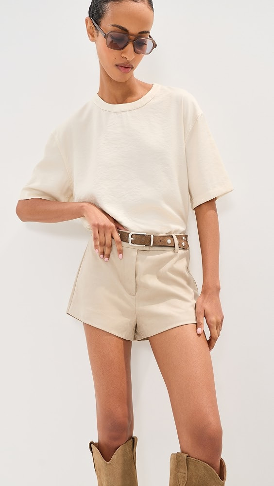 Josie Faux Suede Hot Shorts | Shopbop