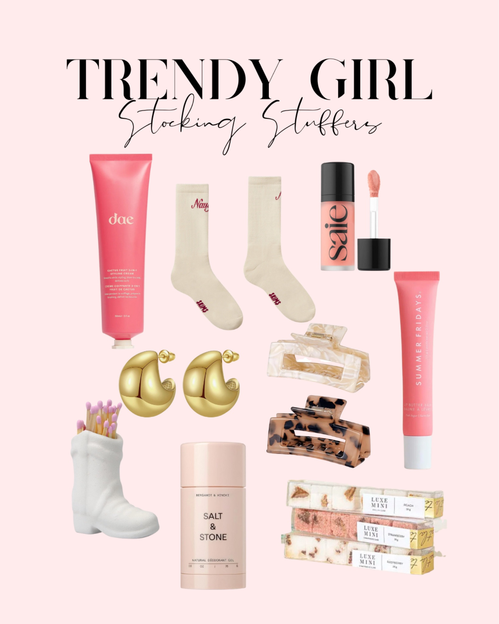 Stocking stuffers for the trendy girl

#LTKHoliday #LTKGiftGuide #LTKCyberWeek