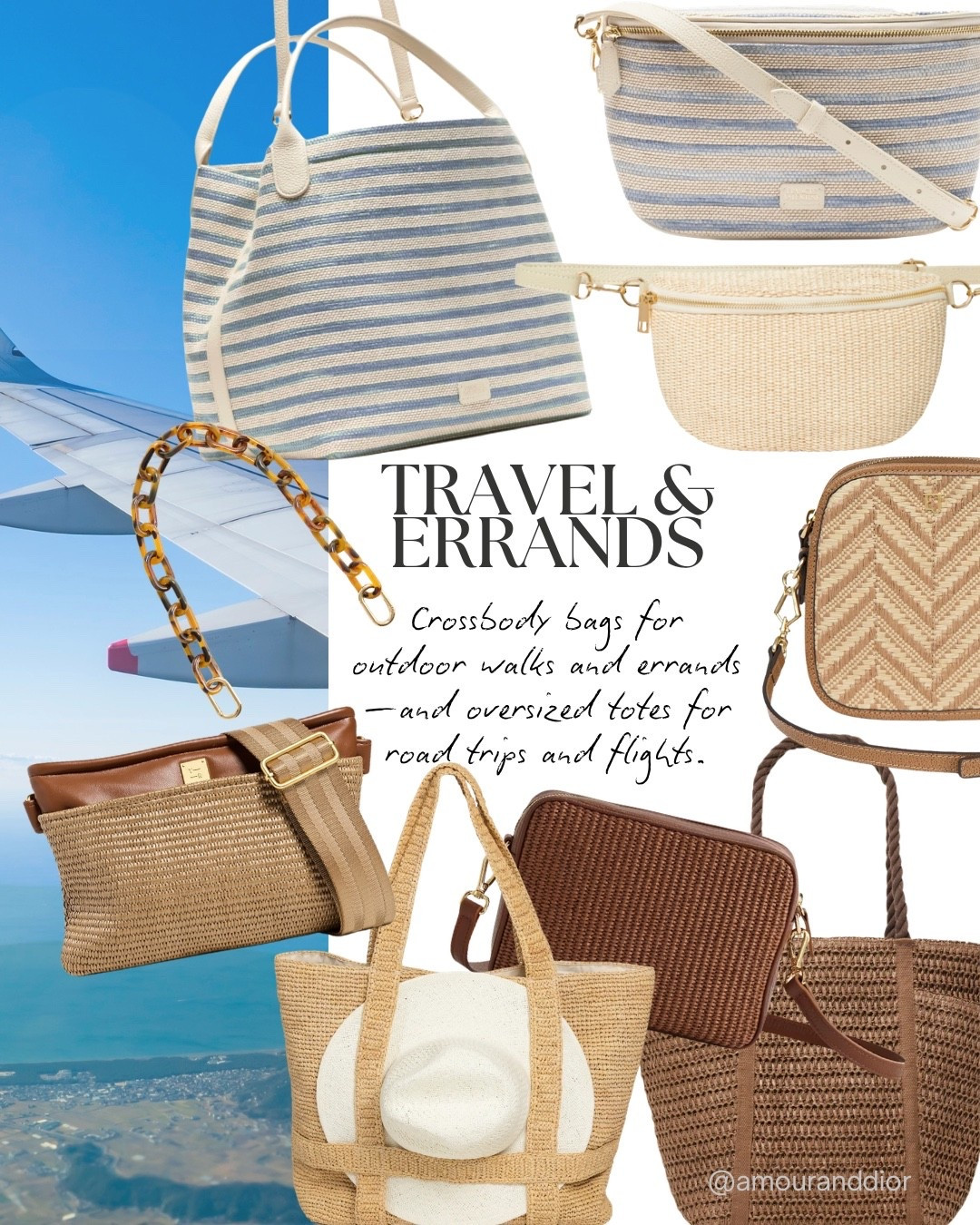 Summer bags 🤍raffia bags, travel bags, raffia totes, woven bag, woven crossbody bags, travel bag

#LTKSeasonal #LTKTravel #LTKOver40