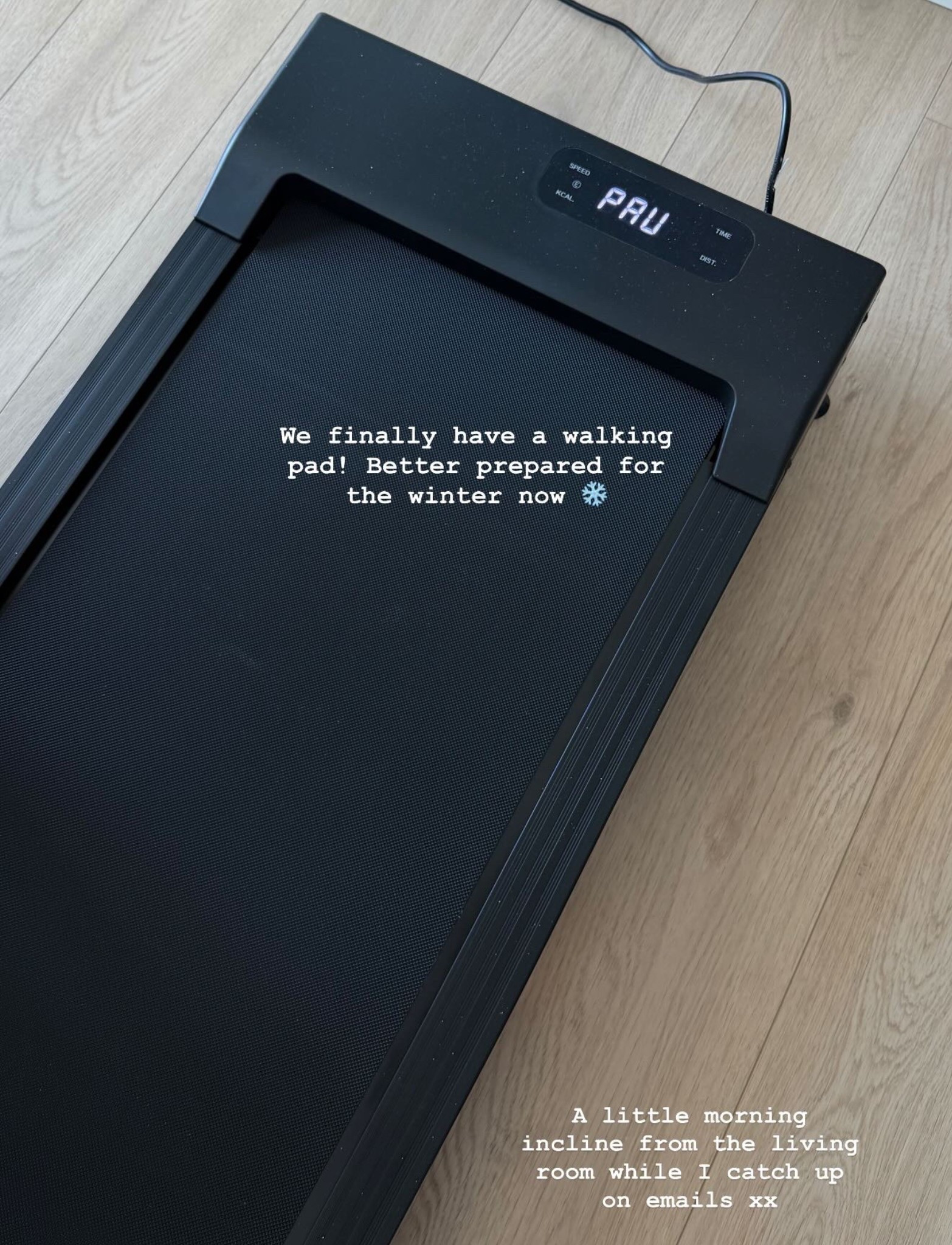 Manual incline walking pad 

#LTKuk #LTKwinter #LTKfitness