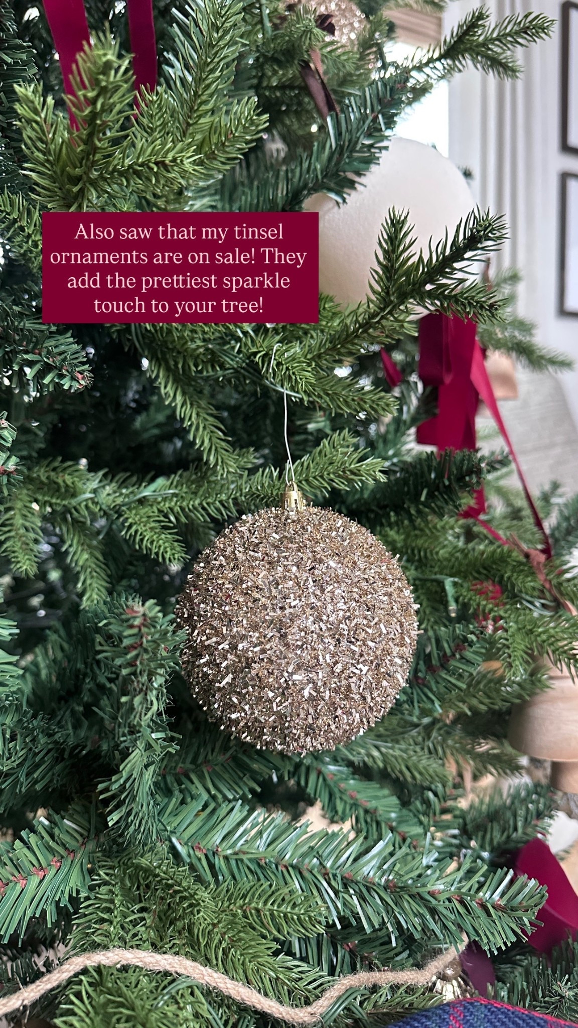 40% off the prettiest tinsel ornaments! 

Christmas tree ornaments, target Christmas, sparkle ornaments, affordable ornaments 

#LTKSaleAlert #LTKSeasonal #LTKHoliday