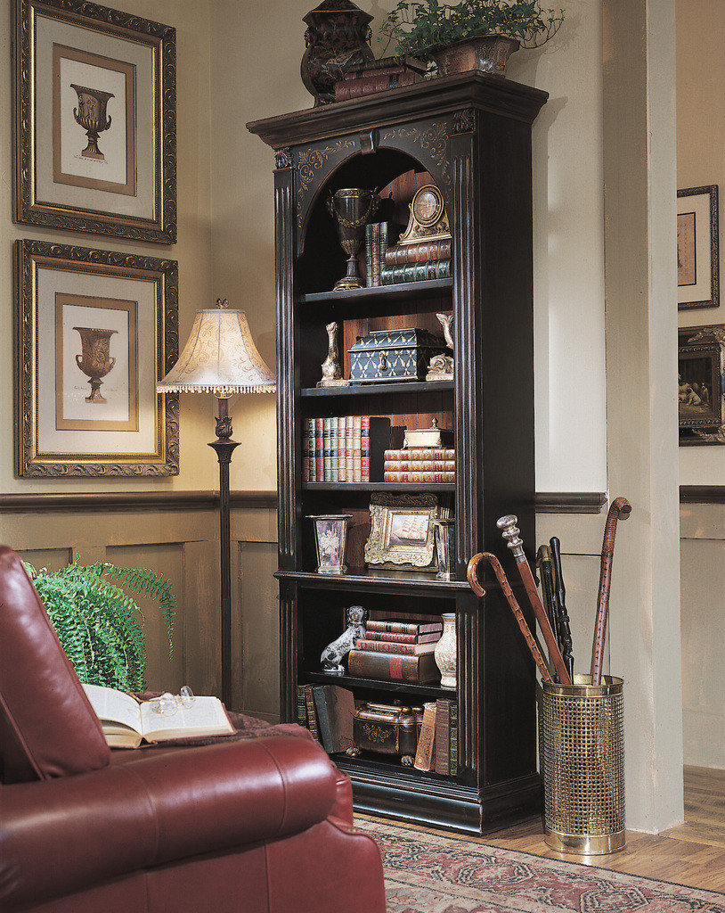 Melange Black 5 Shelf Bookcase | 1stopbedrooms