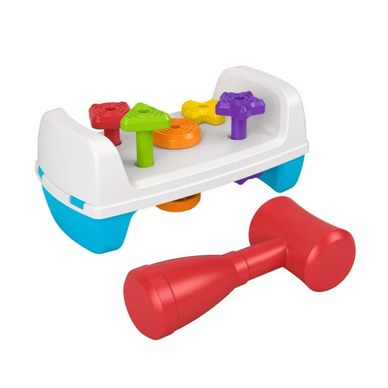 Fisher-Price Tap & Turn Bench, Double-Sided Infant & Toddler Toy - Walmart.com | Walmart (US)