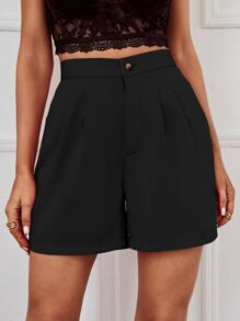 Solid Slant Pocket Wide Leg Shorts
   SKU: swshorts25210407283      
          (9999+ Reviews)
  ... | SHEIN