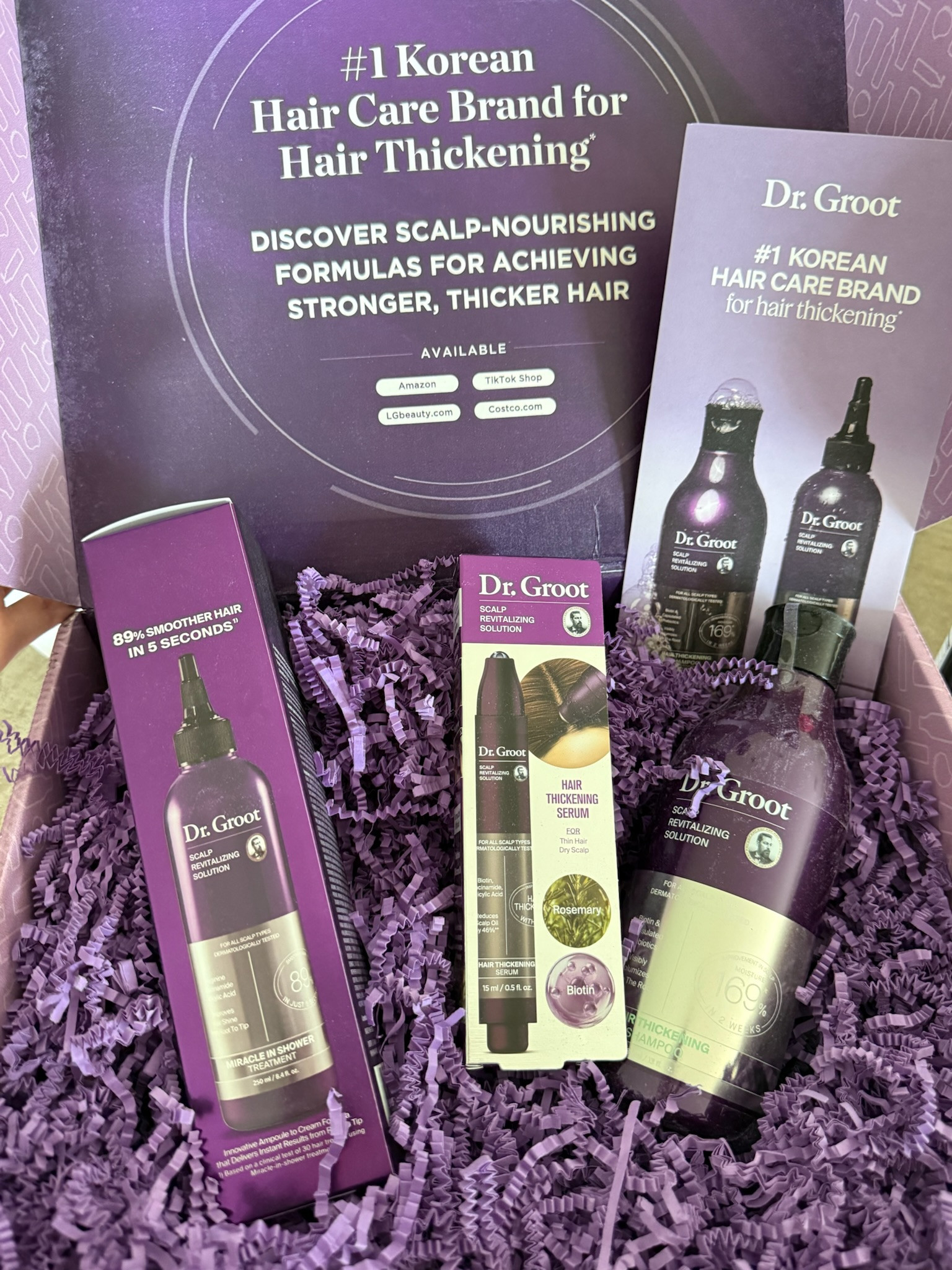 Dr. Groot hair care haul! I’m excited to try these scalp-focused products designed to help support stronger, thicker-looking hair. The Scalp Revitalizing Solution, hair-thickening serum, and shampoo are all part of this routine, plus the Miracle Shower Treatment for smoother, softer hair. Can’t wait to see how these work together!

Dr Groot | Hair Care | Scalp Care | Hair Thickening | Hair Growth Routine | Thinning Hair | Scalp Treatment | Hair Serum | Hair Care Routine | Stronger Hair | Thicker Hair | Healthy Hair | Korean Hair Care | K Beauty | Beauty Finds | Amazon Beauty | LTK Beauty
 

 #LTKgrwm #LTKselfcare #LTKBeauty