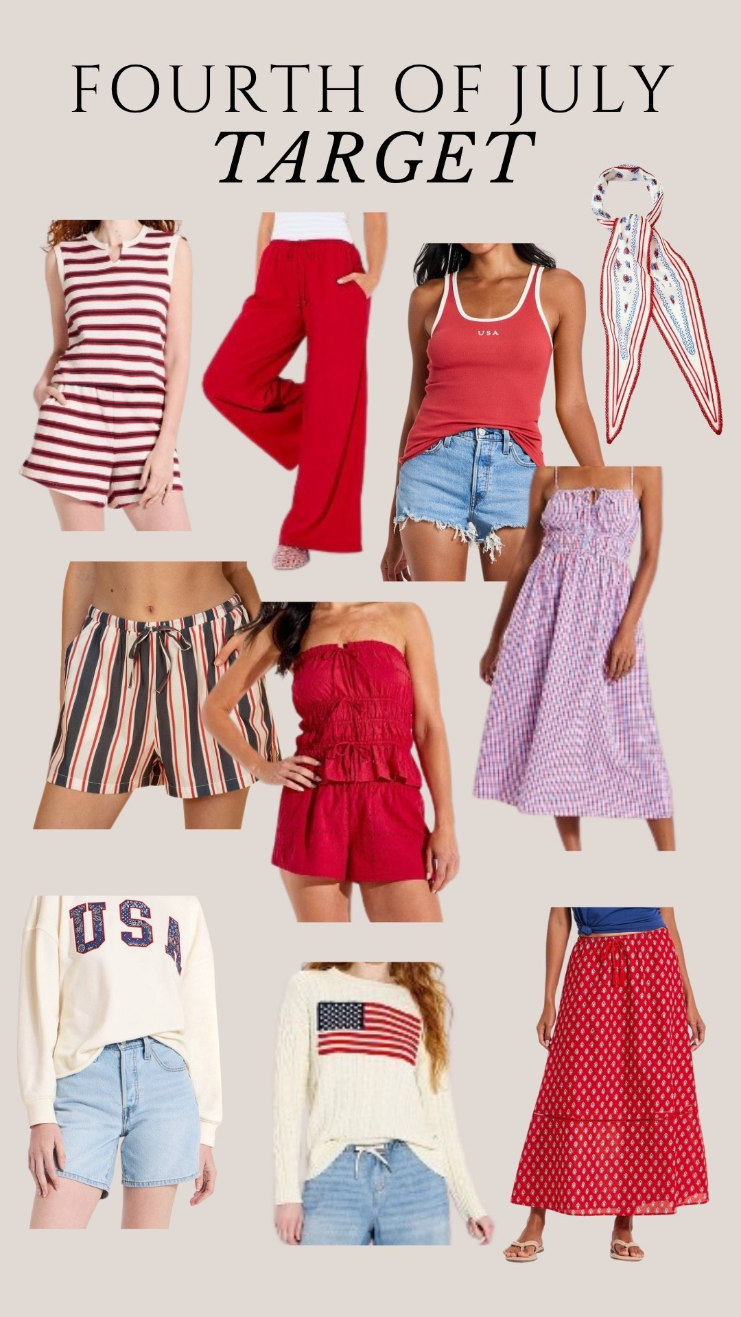 Target 4th of July fashion finds!

#LTKgrwm #LTKootd #LTKSeasonal