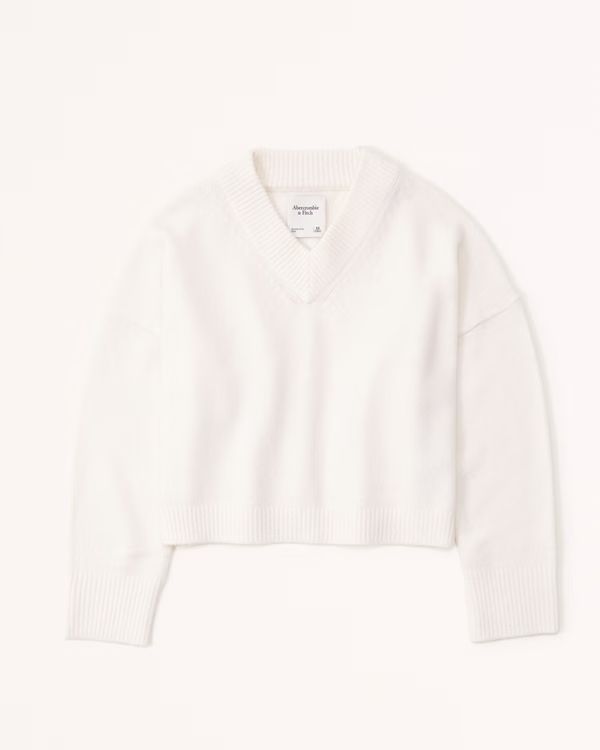 Wedge V-Neck Sweater | Abercrombie & Fitch (US)