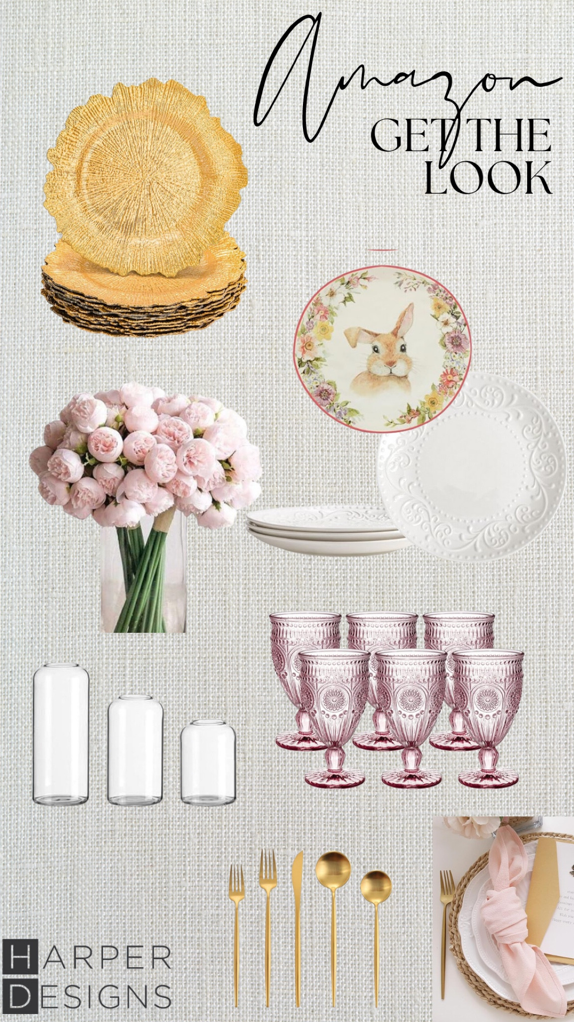 Easter Essentials for your dinner party. This is a pretty pink tablescape with some Amazon finds you’ll love  



#LTKhome #LTKSeasonal #LTKstyletip