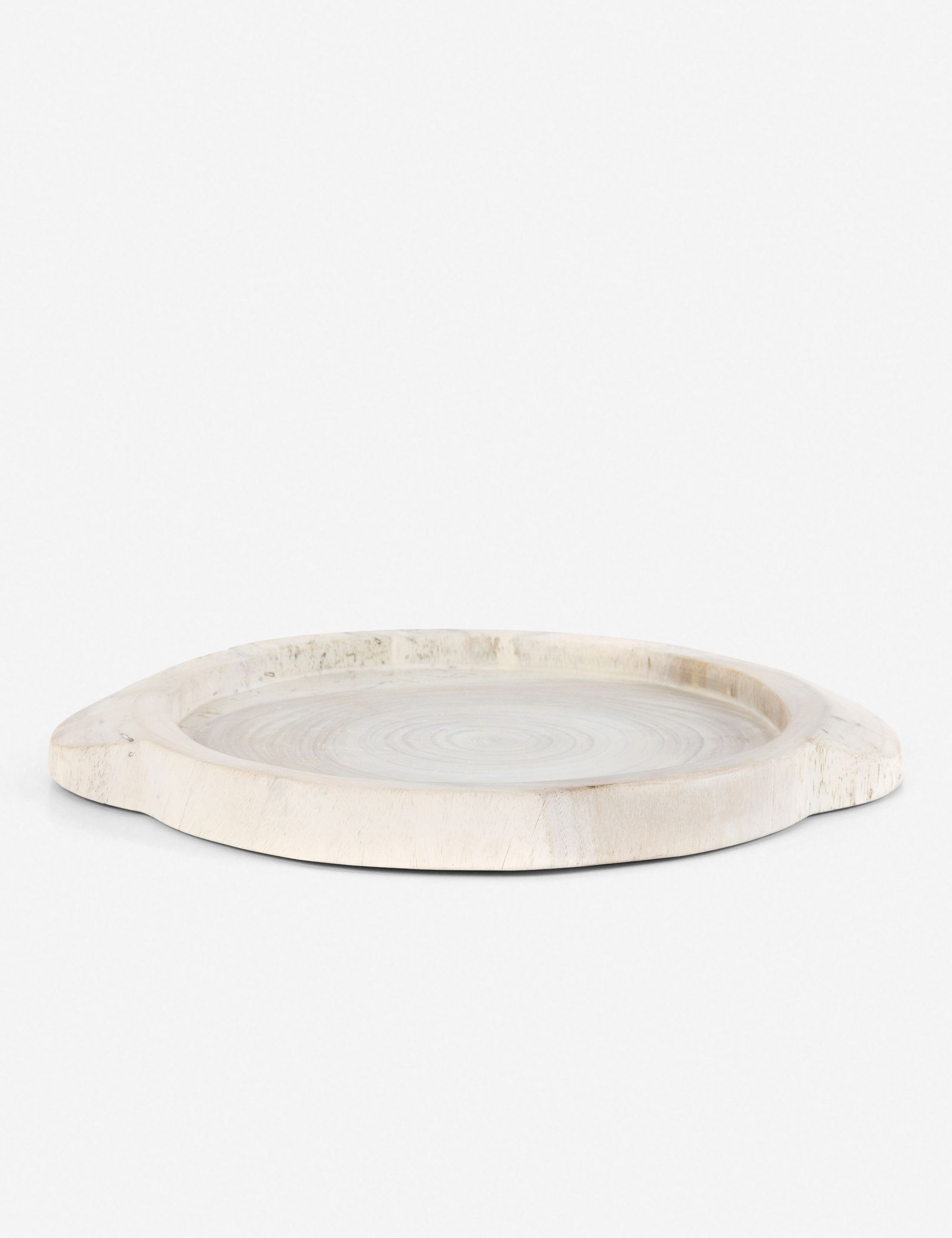 Lylah Round Tray, Ivory | Lulu and Georgia 