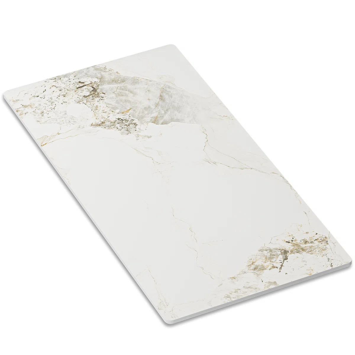 63" Sintered Stone White Dining Table Top | Wayfair North America