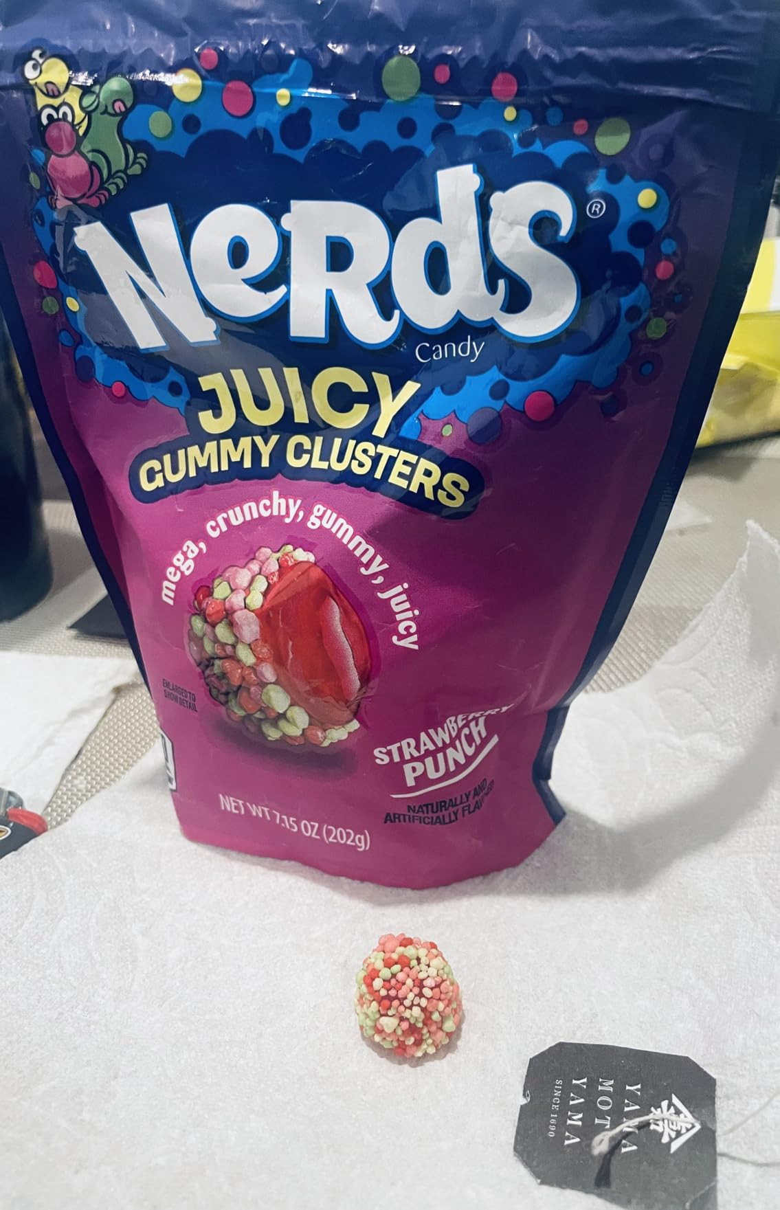 NERDS Juicy Gummy Clusters, Strawberry Punch, Juicy and Gummy Candy, 1 Stand Up Bag, for Snacking... | Amazon (US)