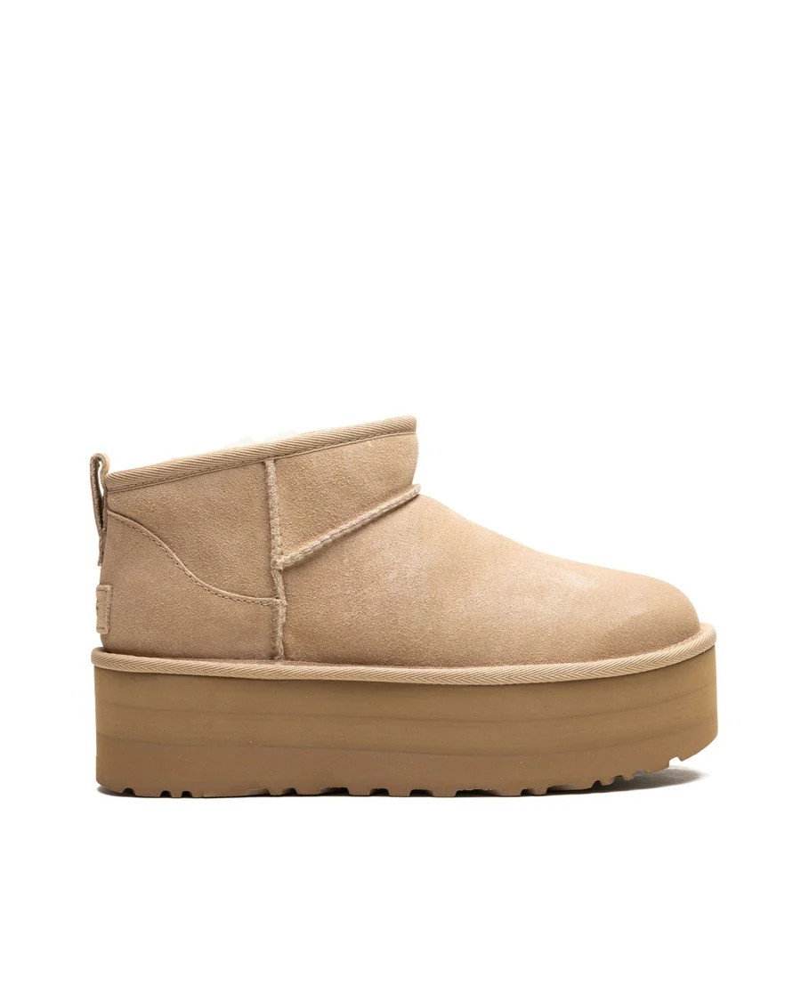 Classic Ultra Mini Platform Boots Sand | Shop Simon
