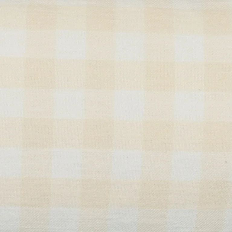 The Pioneer Woman Woven Gingham with Ruffle Lumbar Pillow - Beige | Walmart (US)