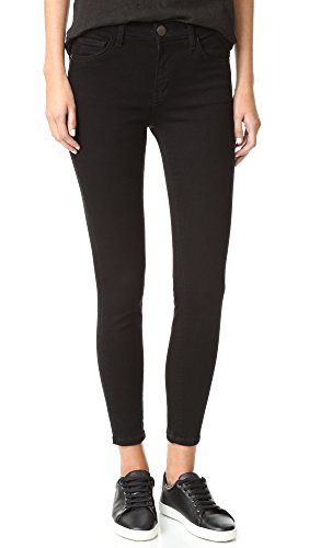 Current/Elliott Women's The High Waist Stiletto Jeans, Jet Black, 28 | Amazon (US)