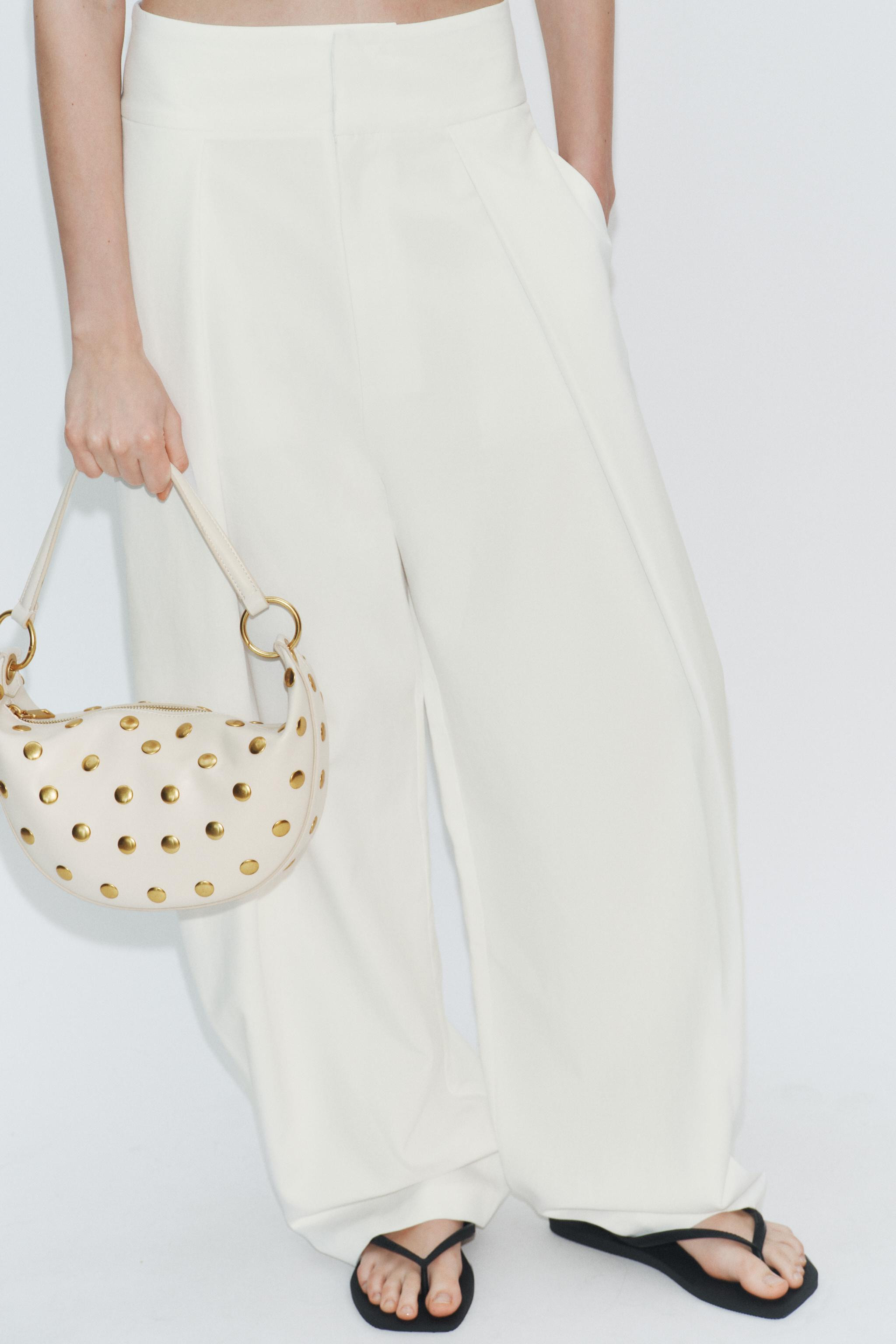 STUDDED SHOULDER BAG | Zara US