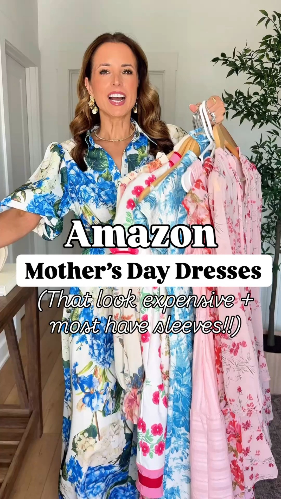 Amazon Mother’s Day dress in smallest size in each. Floral puff sleeve dresses. Coastal dresses. Spring dresses. Summer dresses. Baby shower dresses. Vacation dresses. Wedding shower dresses. Gold heels are TTS. Cream kitten heels are TTS. 

#LTKTravel #LTKPetite #LTKMothersDay