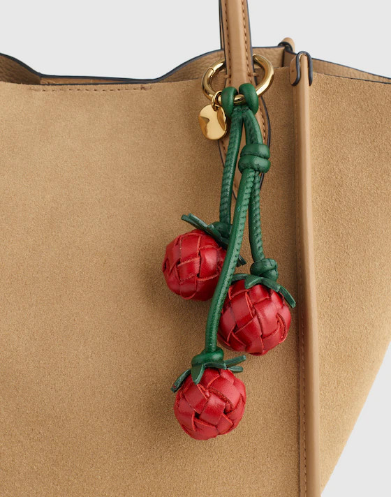 Woven Tomato Bag Charm | Madewell