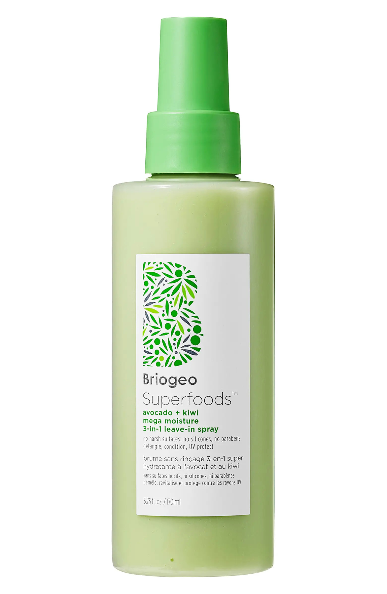 Superfoods™ Avocado + Kiwi Mega Moisture 3-in-1 Leave-In Conditioner, Detangler + UV Protection... | Nordstrom