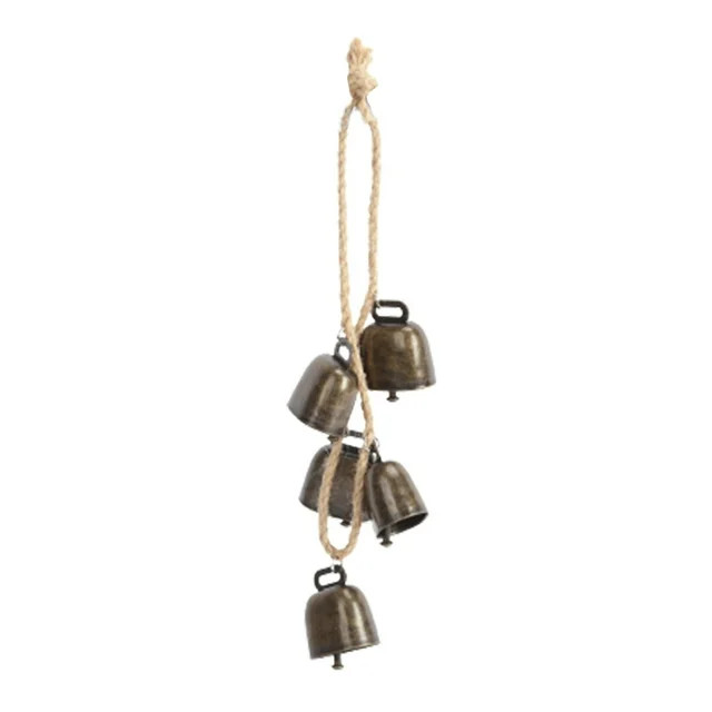 nbuaila Handmade Exquisite Cow Bell with Lanyard Shabby Country Style Metal Shabby Bell Ornament | Walmart (US)