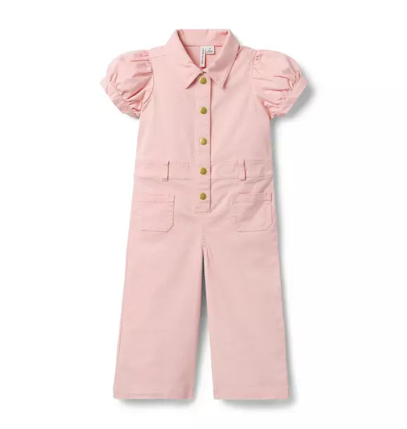 Puff Sleeve Jumpsuit | Janie and Jack