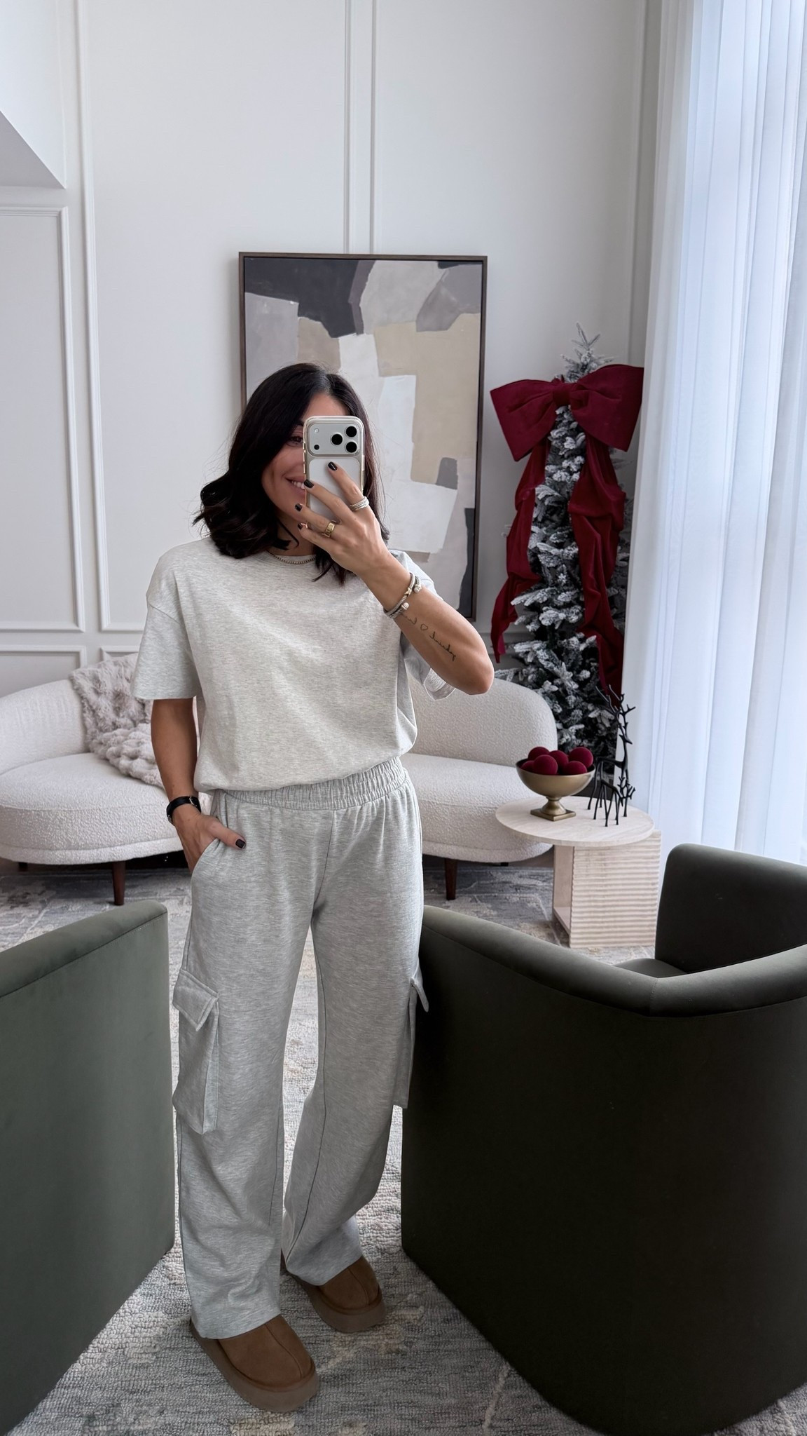 Wearing XS 
Loving these wide leg cargo pants!

#LTKpetite #LTKsale #LTKholiday