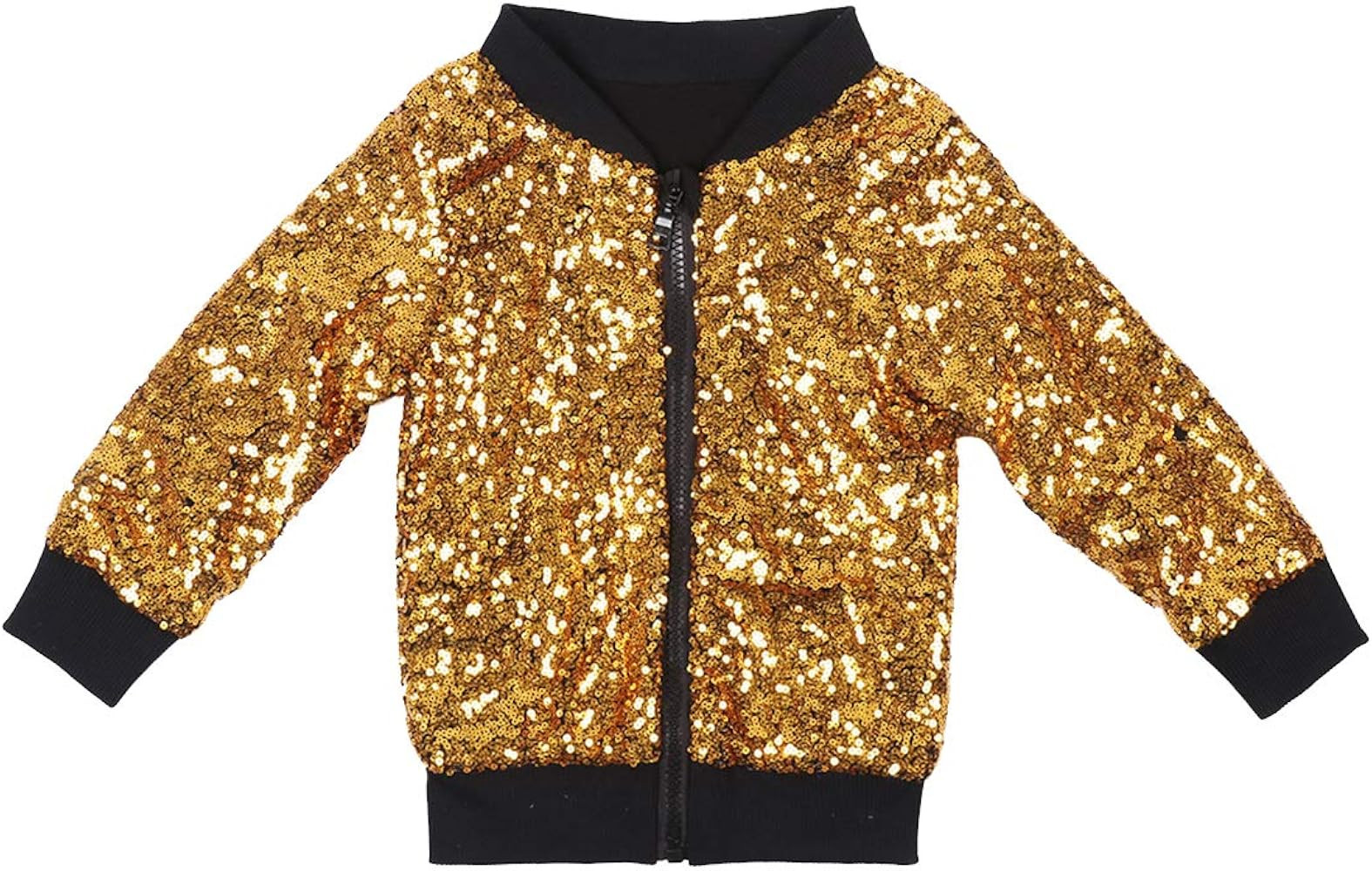 Cilucu Kids Jackets Girls Boys Sequin Zipper Coat Jacket for Toddler Birthday Christmas Clothes | Amazon (US)