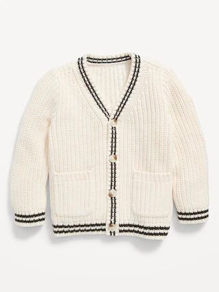 V-Neck Button-Front Cardigan for Toddler Boys | Old Navy (US)