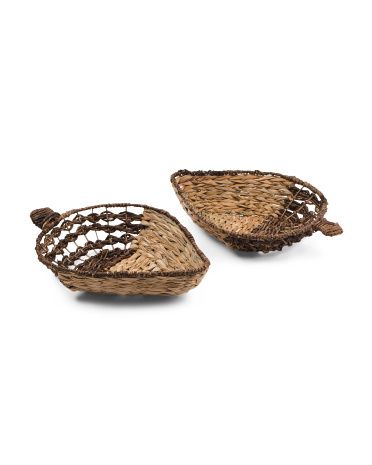 2pk Acorn Serve Baskets | TJ Maxx