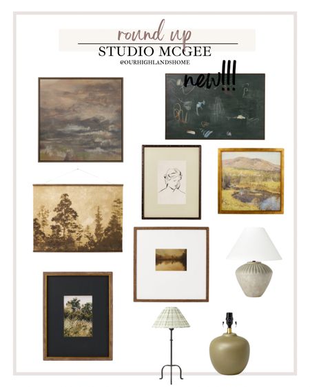 new studio mcgee artwork and lamps. probably my favorite items in this drop! 

#LTKHome #LTKFindsUnder100 #LTKStyleTip