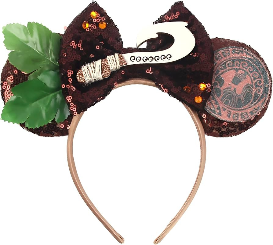MADO mouse ears headband for kids boys adults men women, brown forest ears for adult kids boys me... | Amazon (US)