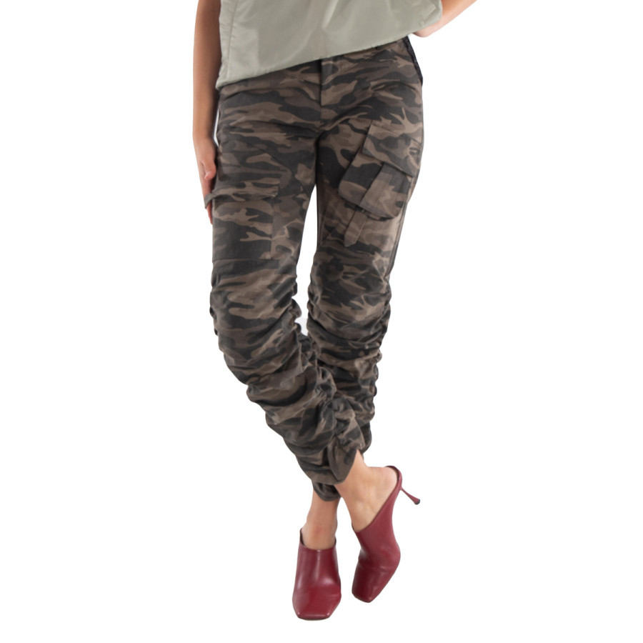 2000 Archives Ladies Camo Shirring Cargo Pants | Jomashop.com & JomaDeals.com