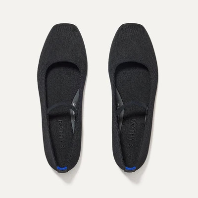 The Max Square Mary Jane - Black | Rothy's