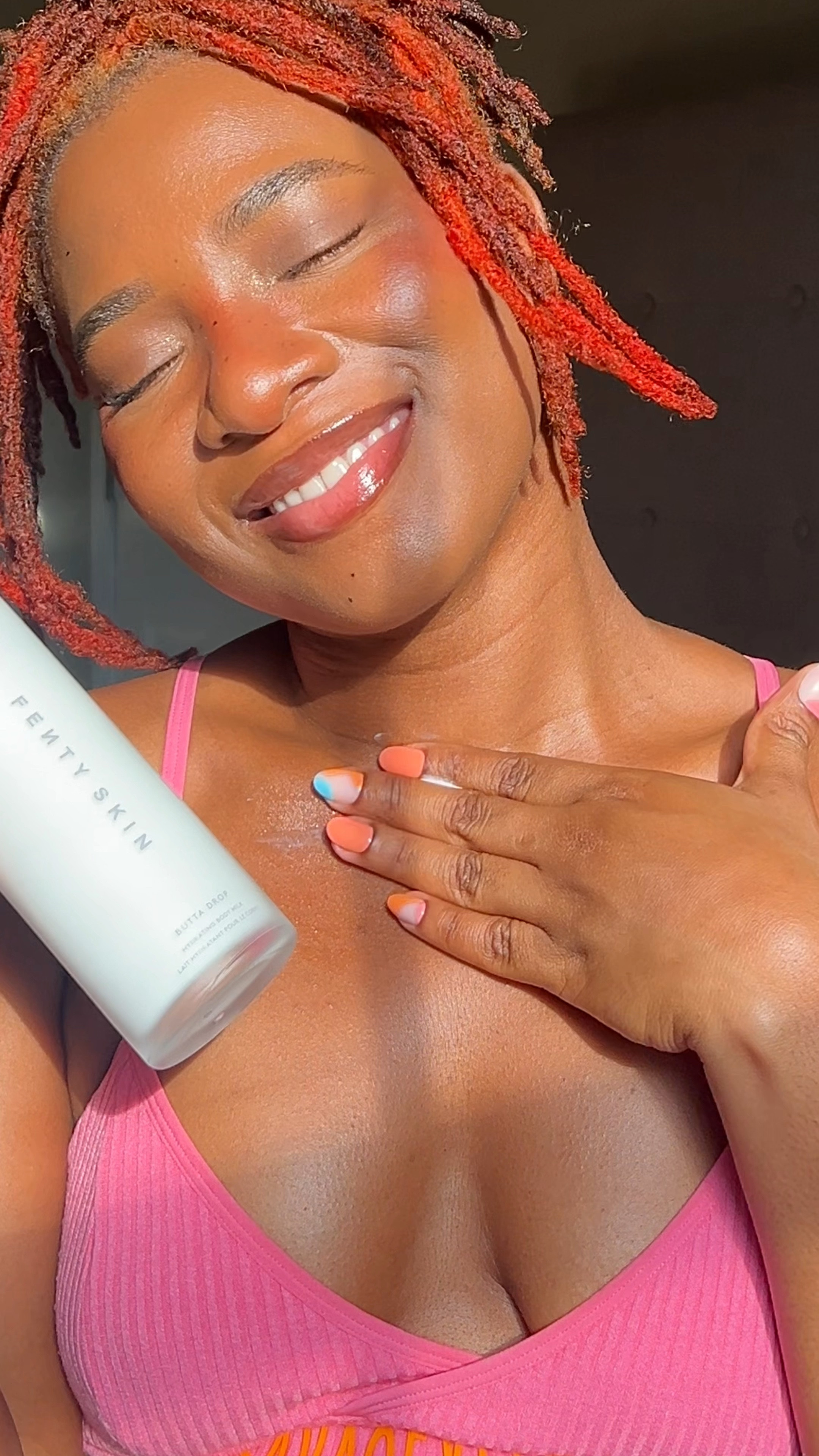 Butta Drop Hydrating Body Milk is literally a magical potion for thirsty skin! 
It instantly hydrates, leaving skin feeling super soft. This powerhouse formula combines Kalahari Melon, Baobab, and Coconut Oils to hydrate and replenish, delivering a healthy sheen. Shea, Mango, and Cocoa Butters visibly soften, condition, and smooth the skin. Barbados Cherry Extract renews and revives, quenching thirsty skin. 
It's one of my top favorite body lotions for these reasons! 



#LTKBeauty #LTKVideo