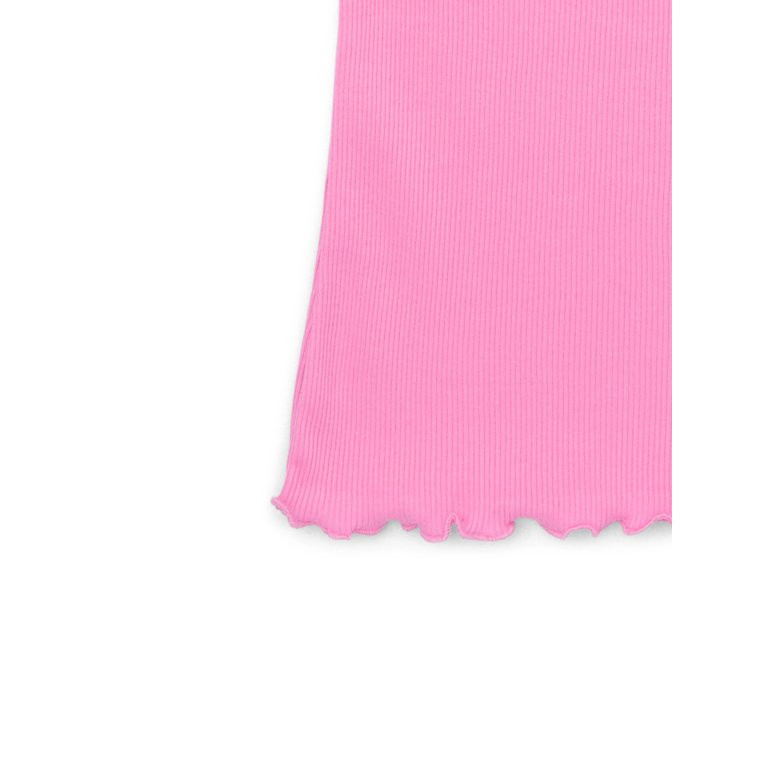 Garanimals Toddler Girl Solid Rib Tank with Lettuce Hem, Sizes 18M-5T | Walmart (US)