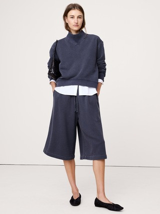 FRENCH TERRY BERMUDA SHORT | Banana Republic (US)