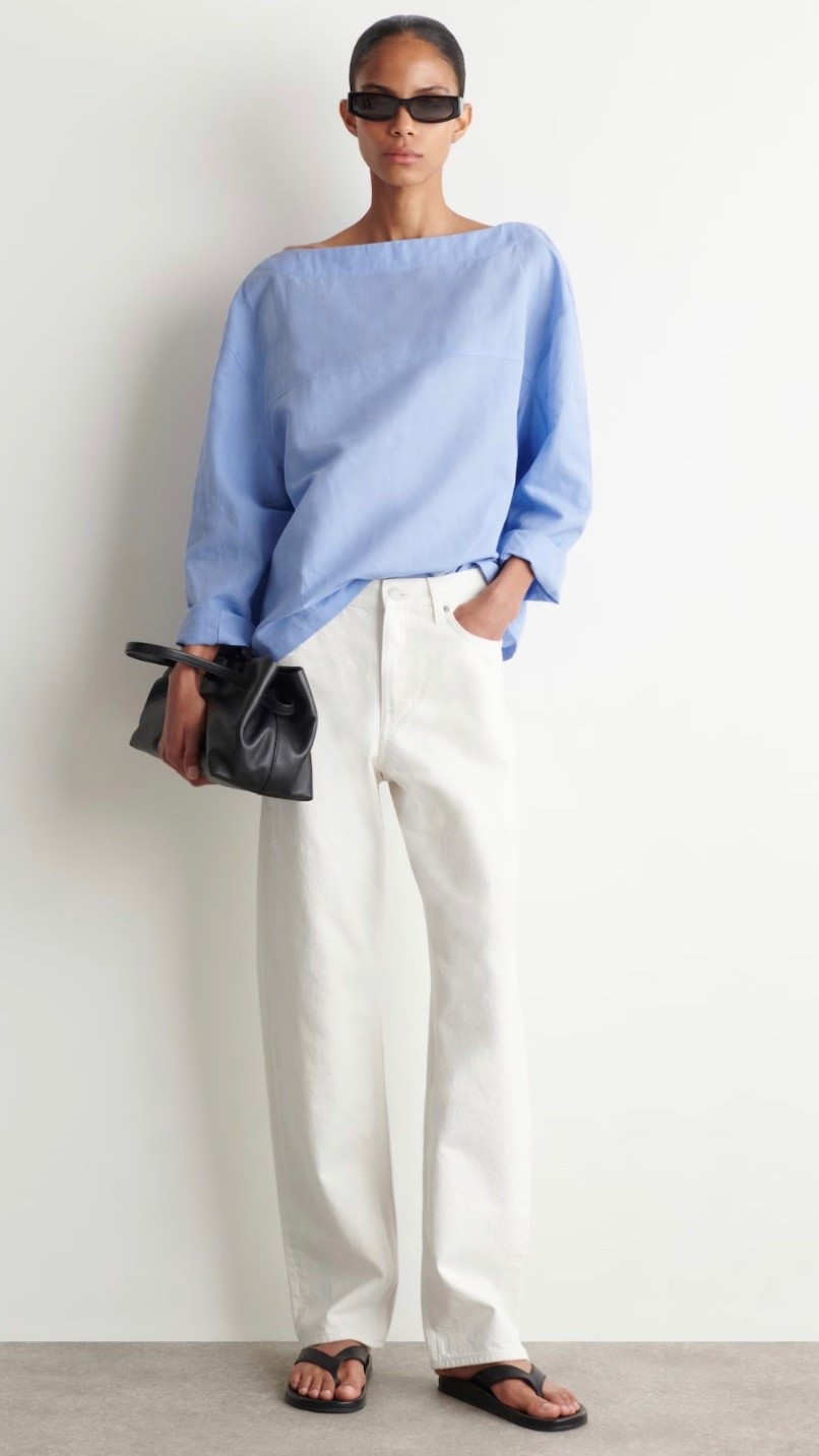 A simple summer look. The boat neck top is a lovely update to elevate a simple basic.

#LTKsummer #LTKstyletip #LTKover50style