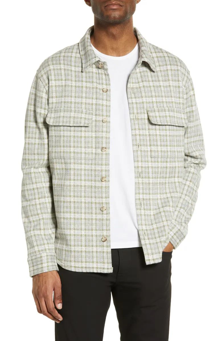 Plaid Jacquard Button-Up Shirt | Nordstrom