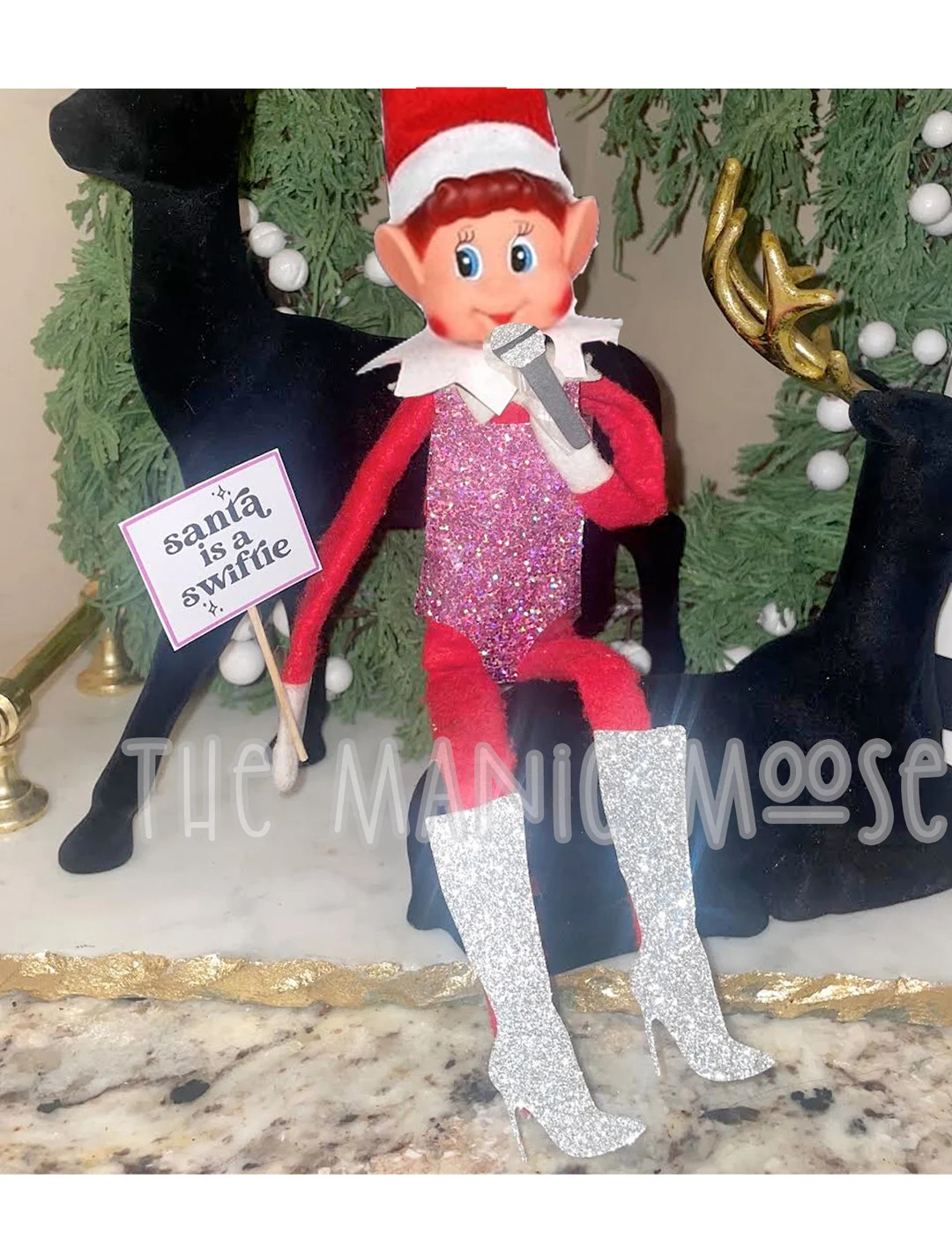 Taylor Swift Elf Props Set of 5 Photo Booth Props Elf Accessories - Etsy | Etsy (US)