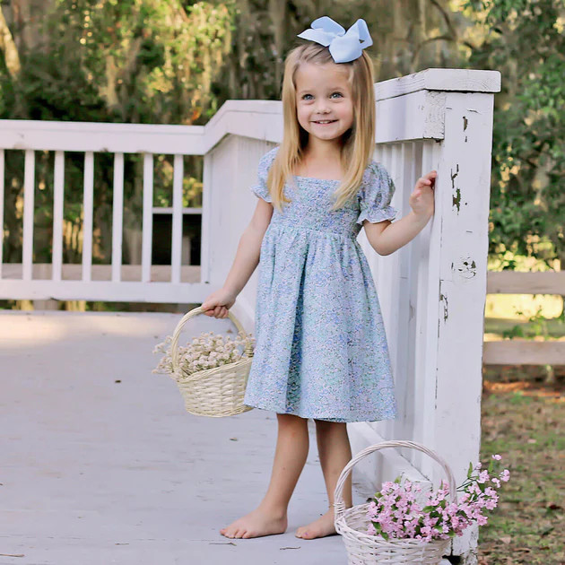 Enchanted Florals Smocked Hannah Dress | Classic Whimsy