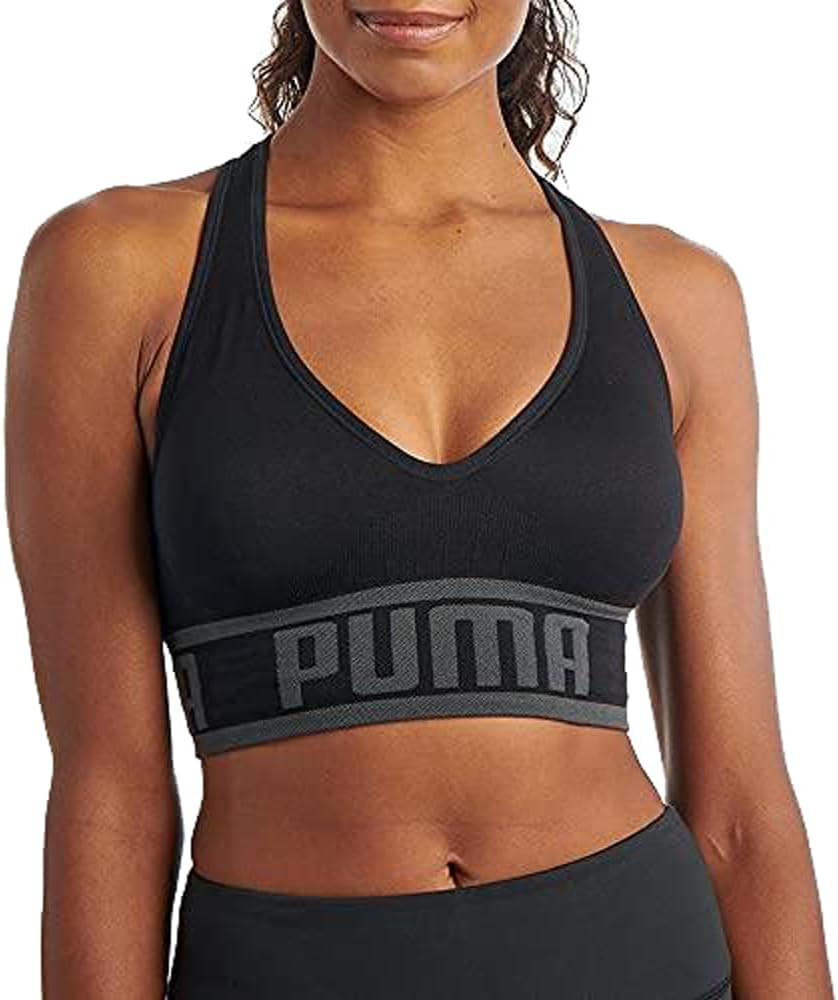 PUMA Women's Seamless Sports Bra | Amazon (US)