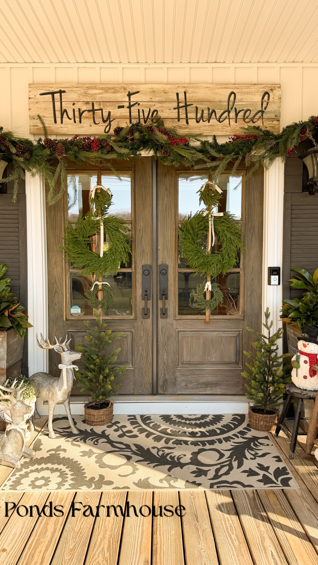 Simple Christmas Porch Decorations: Quick & Easy Holiday Style  

#LTKHome #LTKSeasonal #LTKHoliday