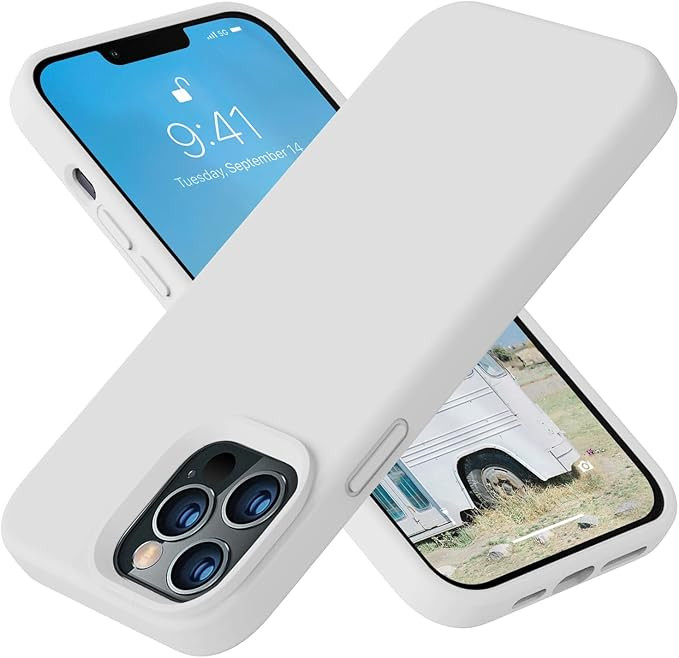 Vooii Compatible with iPhone 12 Pro Max Case, Soft Liquid Silicone Full Body Protective Slim Case... | Amazon (US)